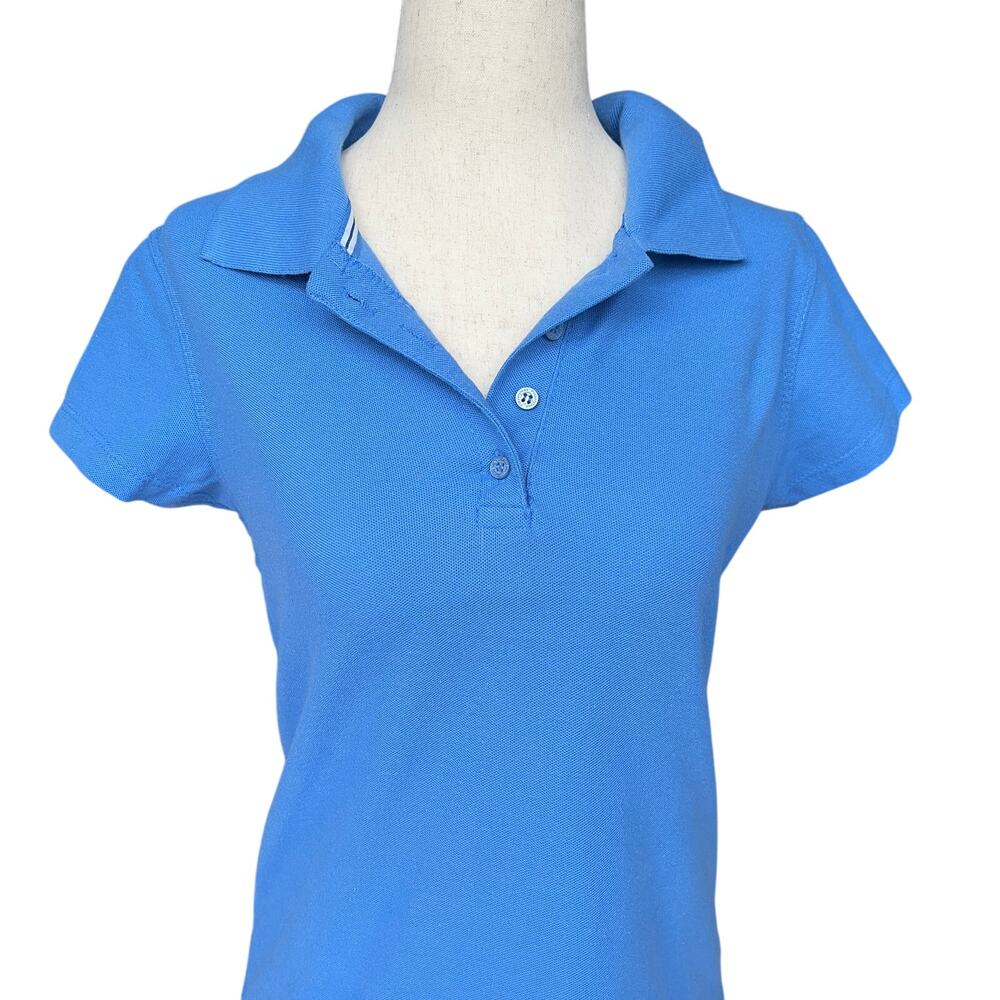Playertees Baby Blue Polo Shirt S Old Money Preppy Golf Tennis Uniform Look